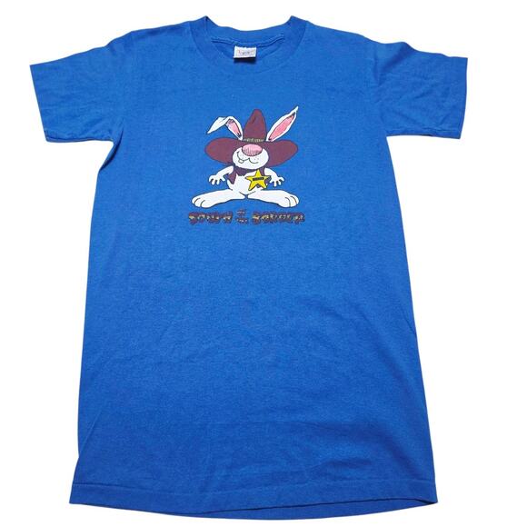 Vintage Mexico "South Of The Border" T-shirt USA Single Stitch Youth Large 80's - Picture 1 of 7